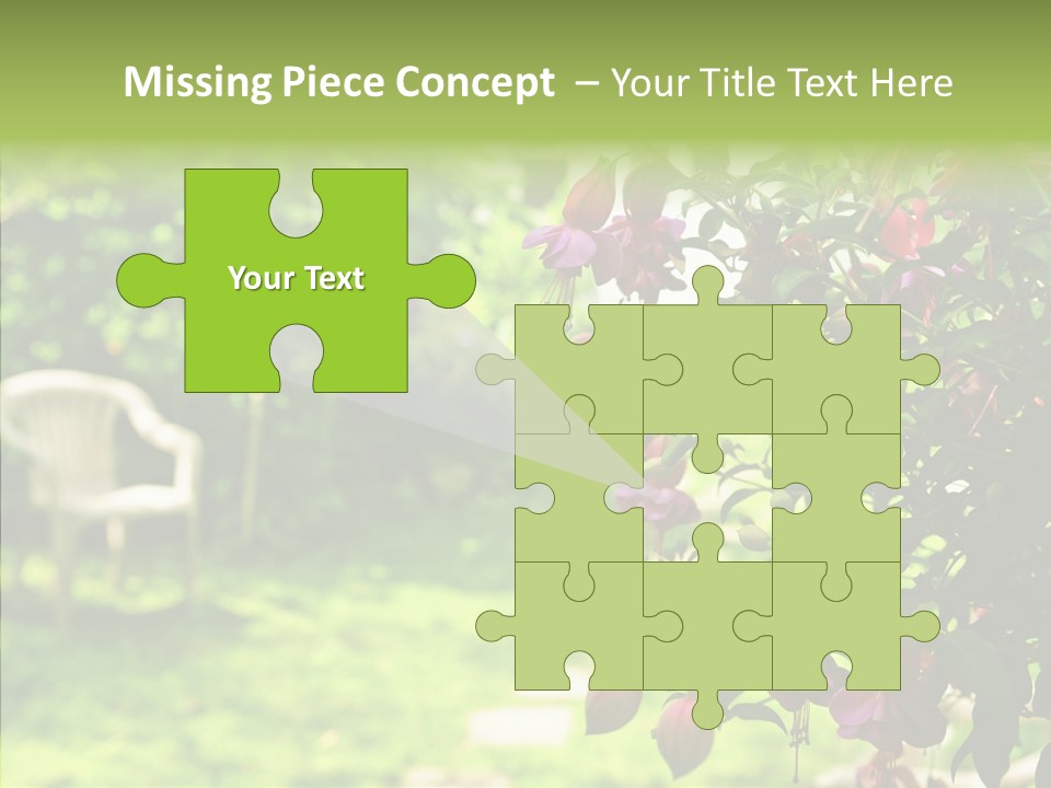 Serenity Bloom Pathway PowerPoint Template