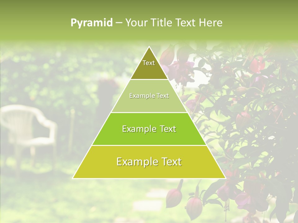 Serenity Bloom Pathway PowerPoint Template