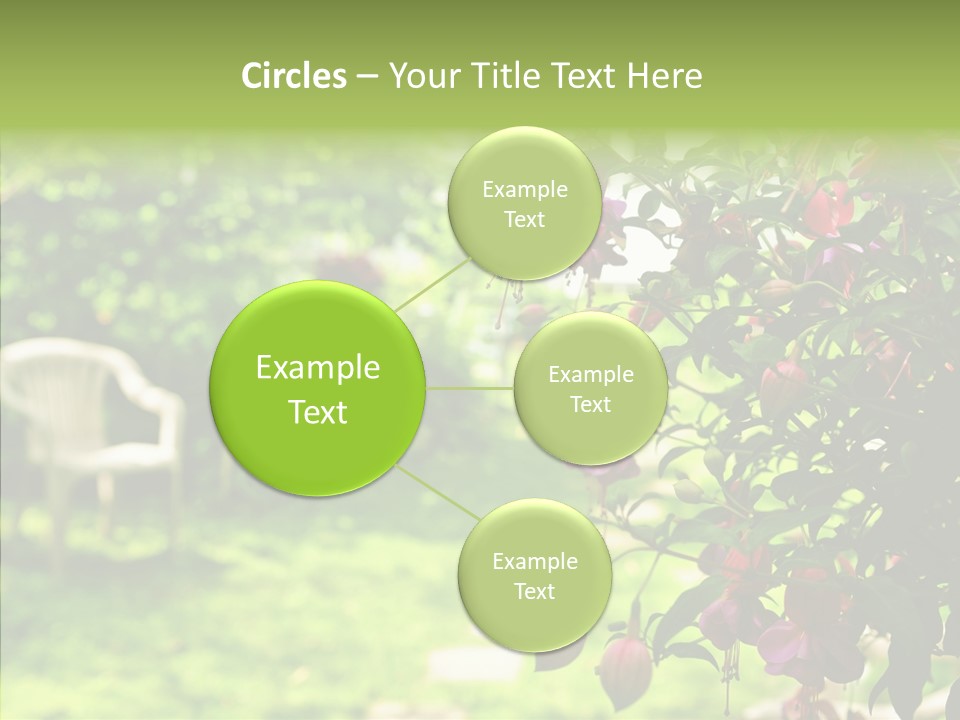 Serenity Bloom Pathway PowerPoint Template