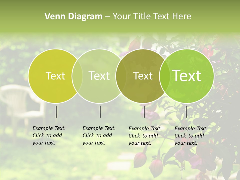 Serenity Bloom Pathway PowerPoint Template