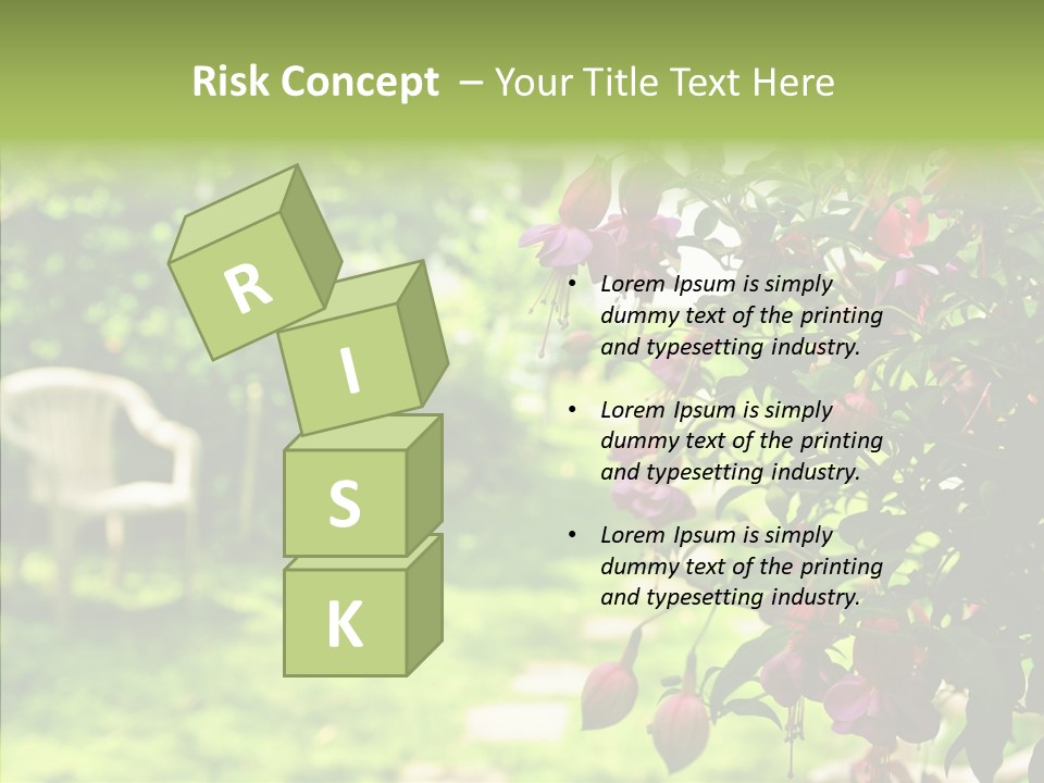 Serenity Bloom Pathway PowerPoint Template