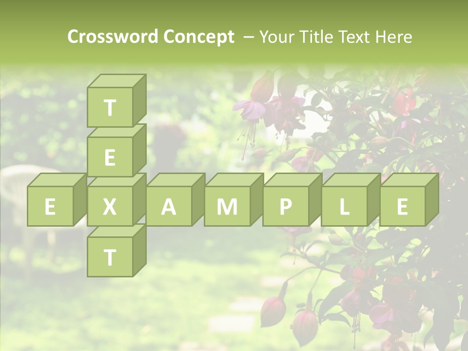 Serenity Bloom Pathway PowerPoint Template