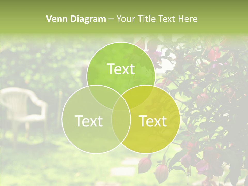 Serenity Bloom Pathway PowerPoint Template
