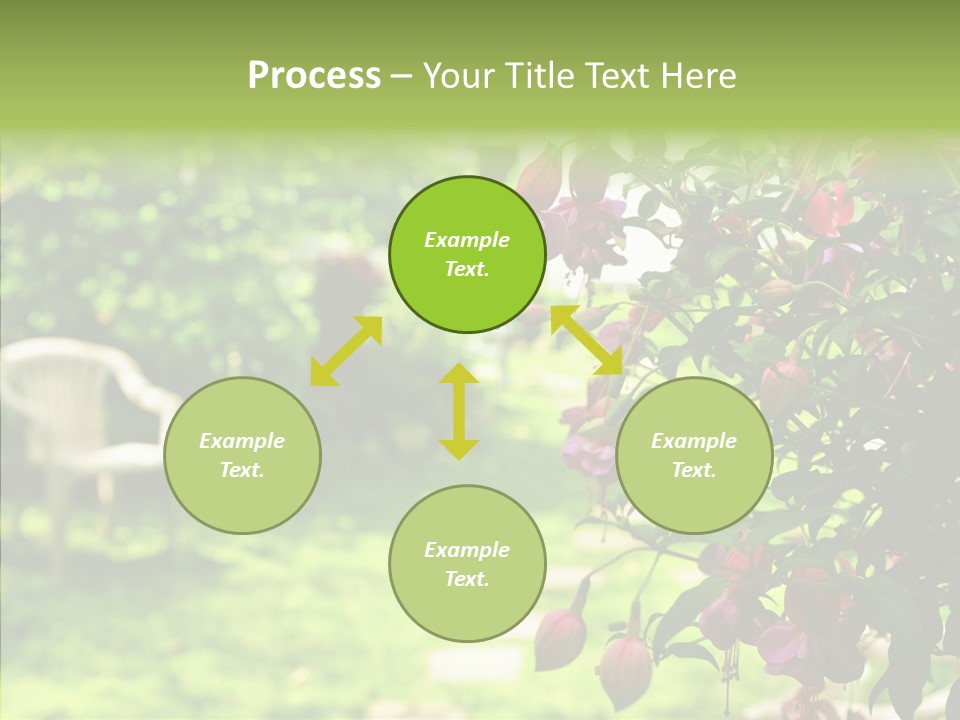 Serenity Bloom Pathway PowerPoint Template