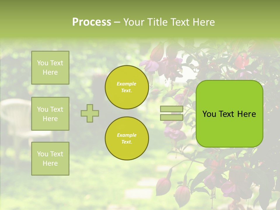 Serenity Bloom Pathway PowerPoint Template