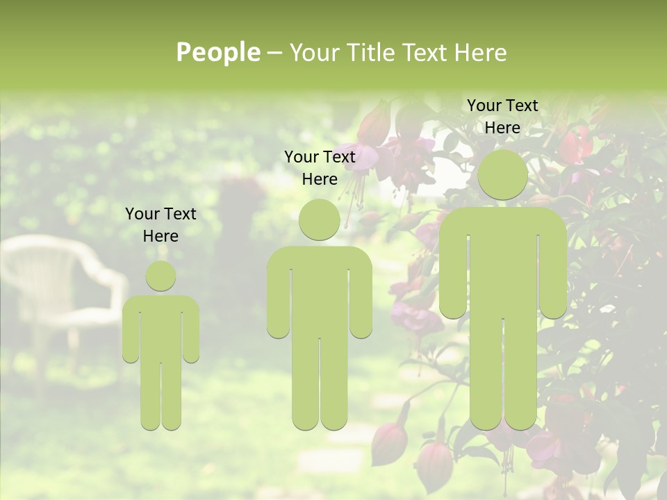 Serenity Bloom Pathway PowerPoint Template