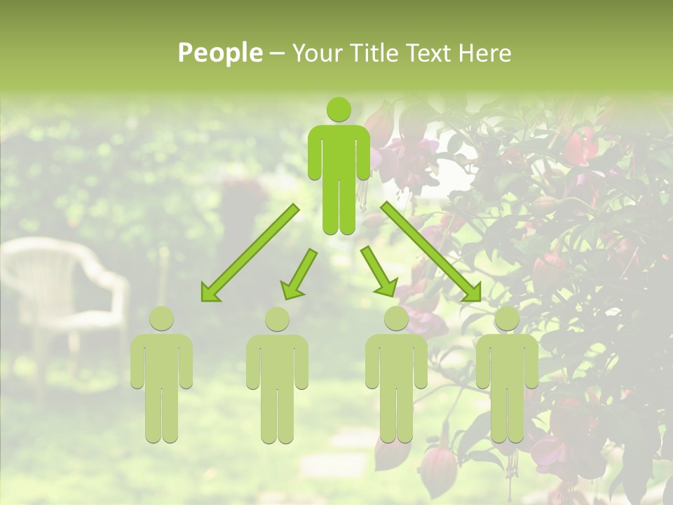 Serenity Bloom Pathway PowerPoint Template