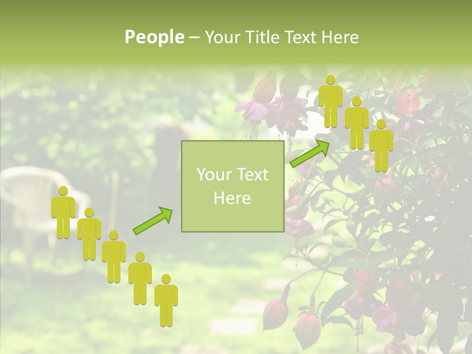 Serenity Bloom Pathway PowerPoint Template