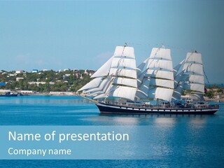 Sports Water Adventure PowerPoint Template