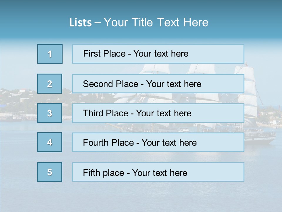 Sports Water Adventure PowerPoint Template