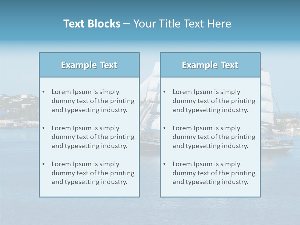 Sports Water Adventure PowerPoint Template