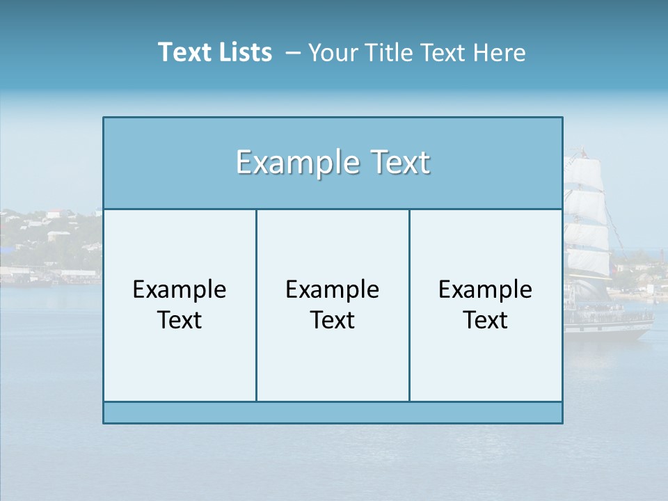 Sports Water Adventure PowerPoint Template