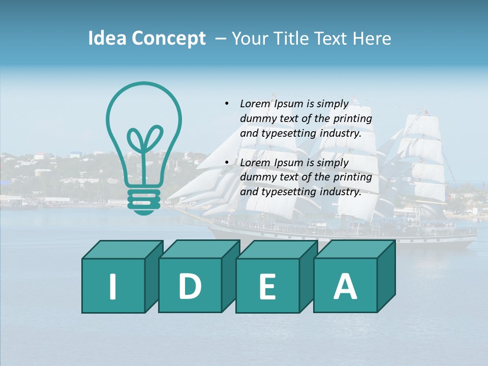 Sports Water Adventure PowerPoint Template