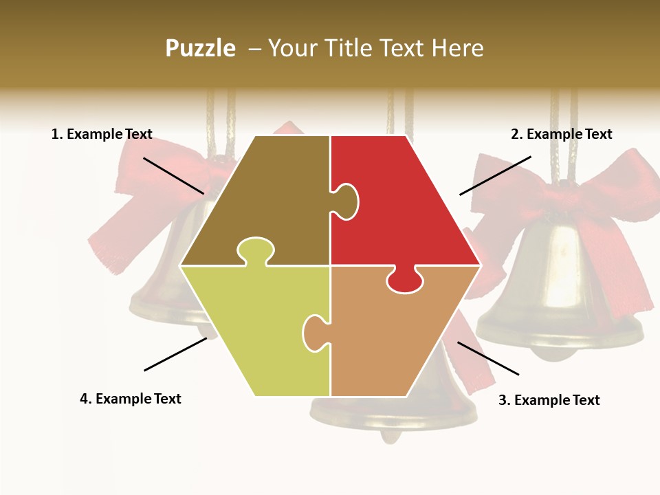 Closeup String Red PowerPoint Template