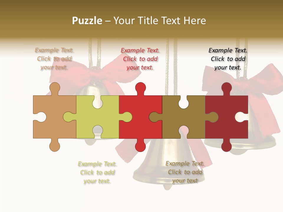 Closeup String Red PowerPoint Template