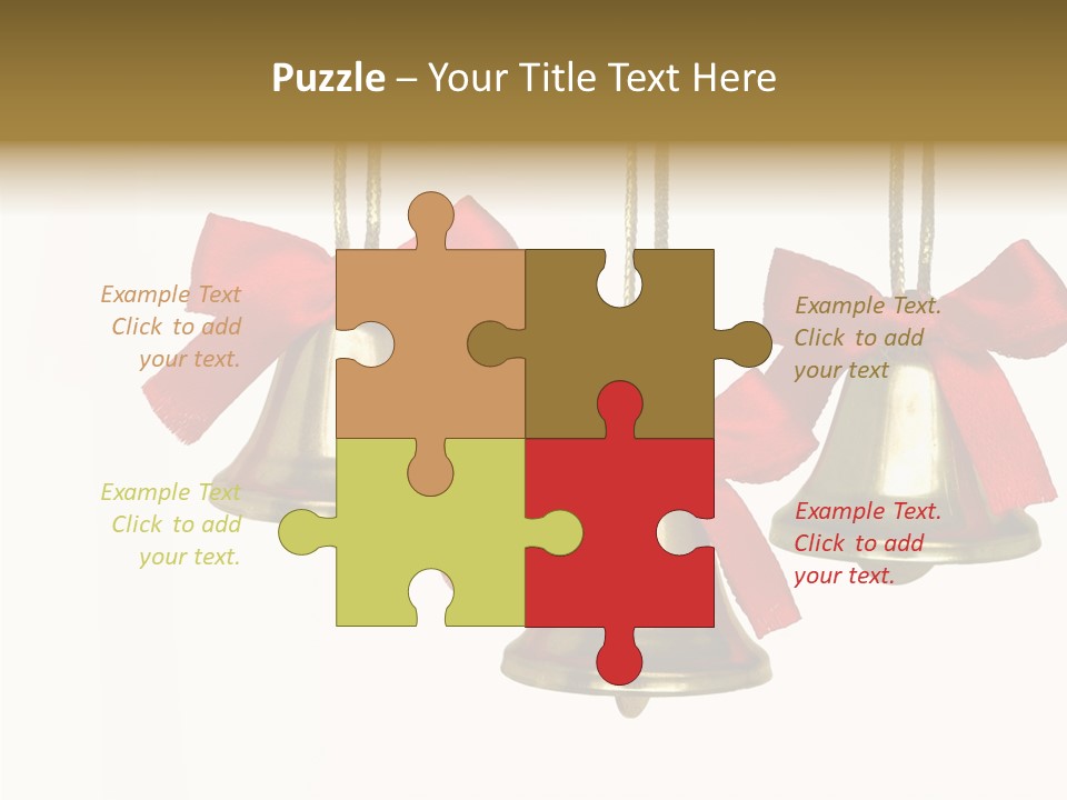 Closeup String Red PowerPoint Template