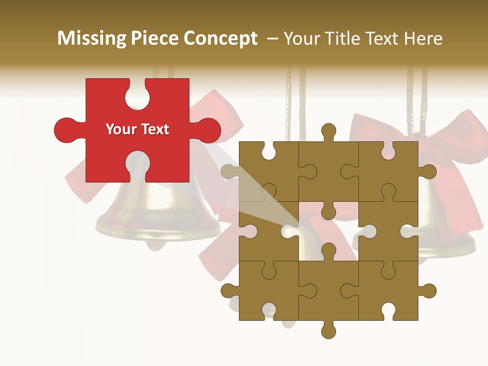 Closeup String Red PowerPoint Template