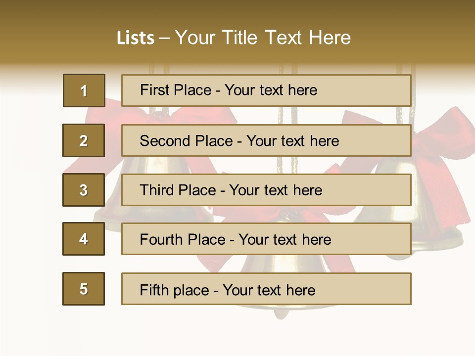 Closeup String Red PowerPoint Template