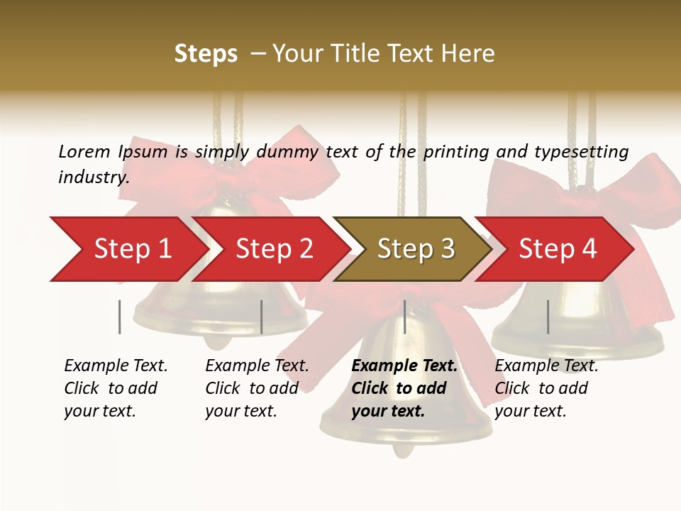 Closeup String Red PowerPoint Template