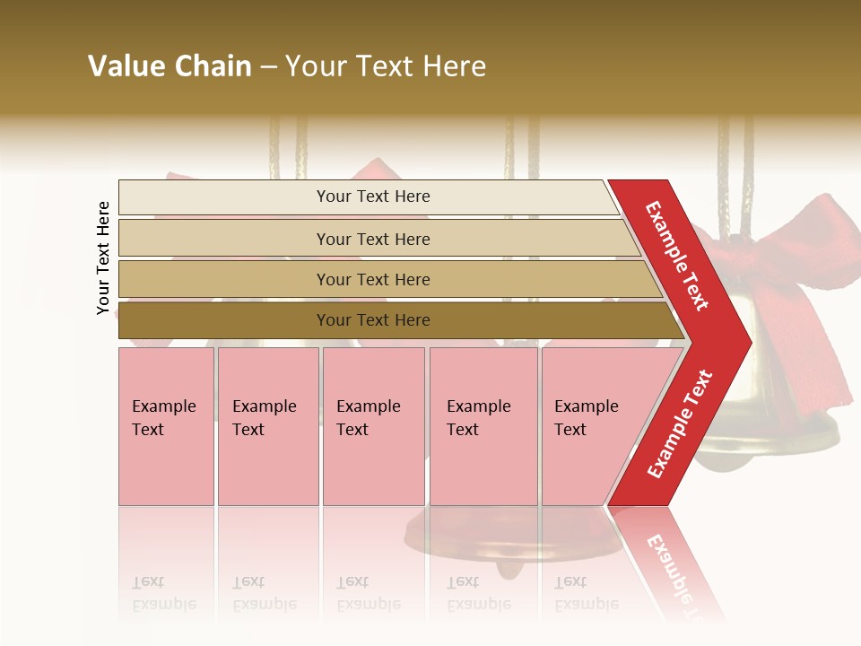 Closeup String Red PowerPoint Template