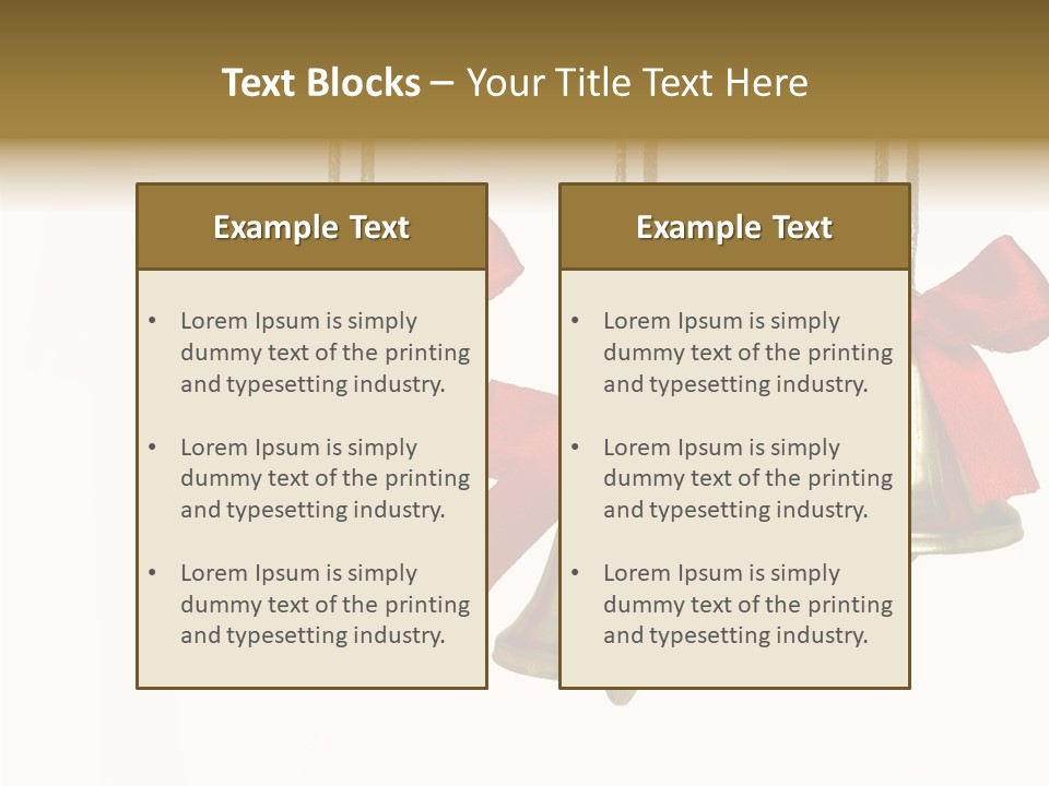 Closeup String Red PowerPoint Template