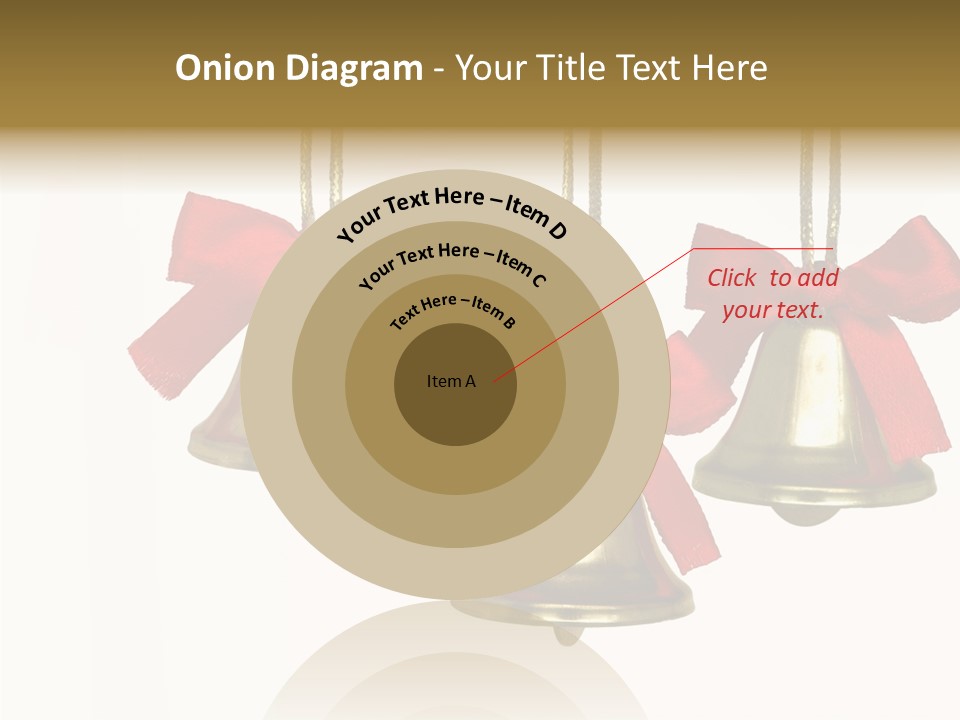 Closeup String Red PowerPoint Template