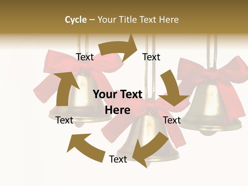 Closeup String Red PowerPoint Template