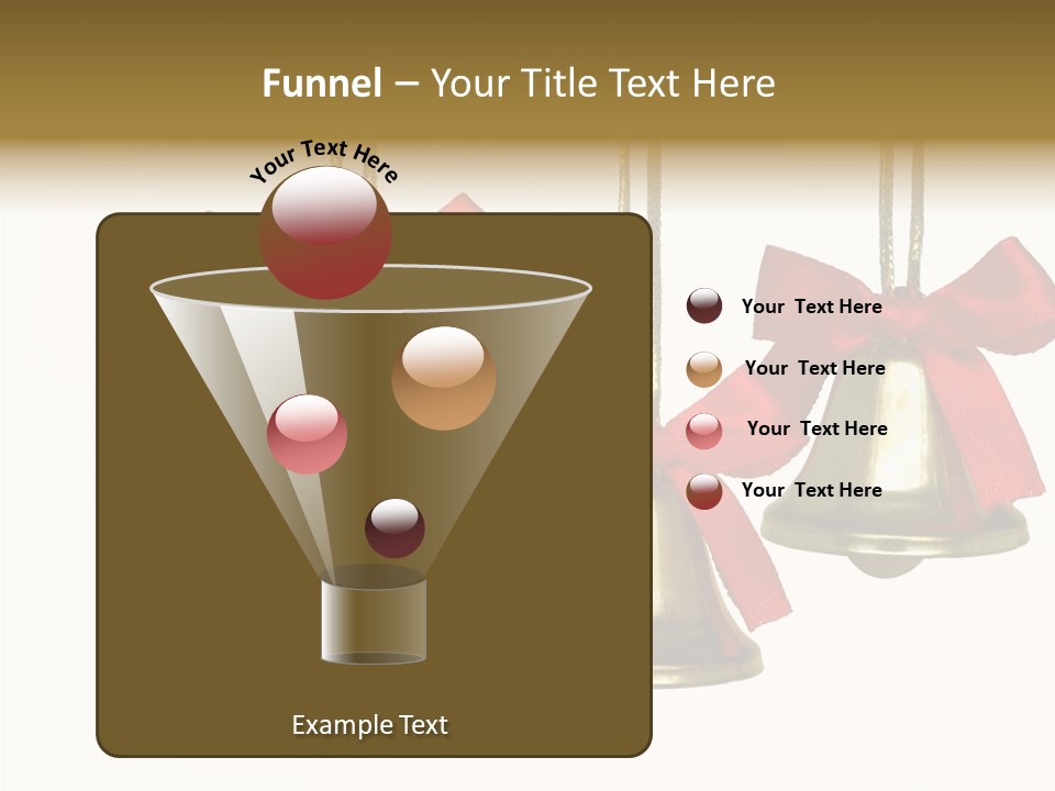 Closeup String Red PowerPoint Template