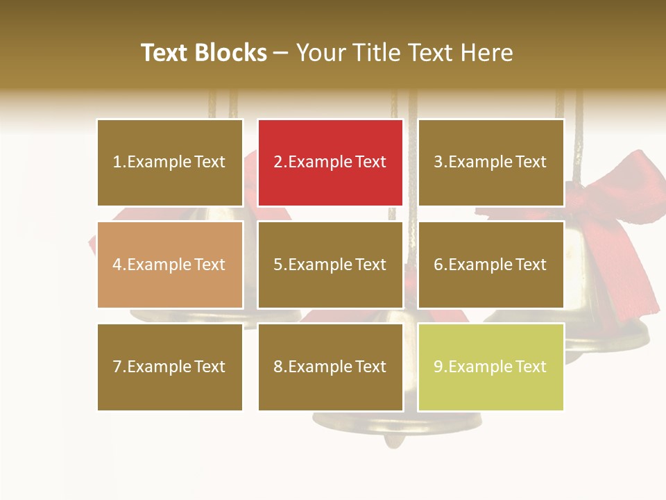 Closeup String Red PowerPoint Template