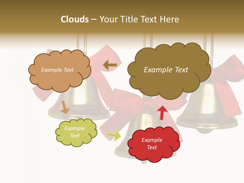 Closeup String Red PowerPoint Template