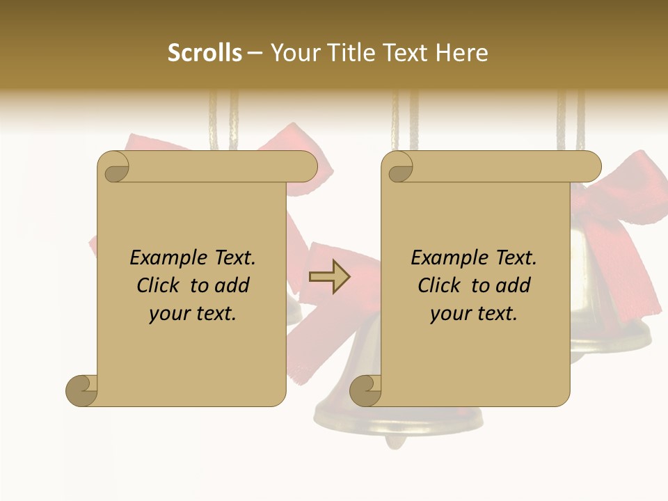 Closeup String Red PowerPoint Template