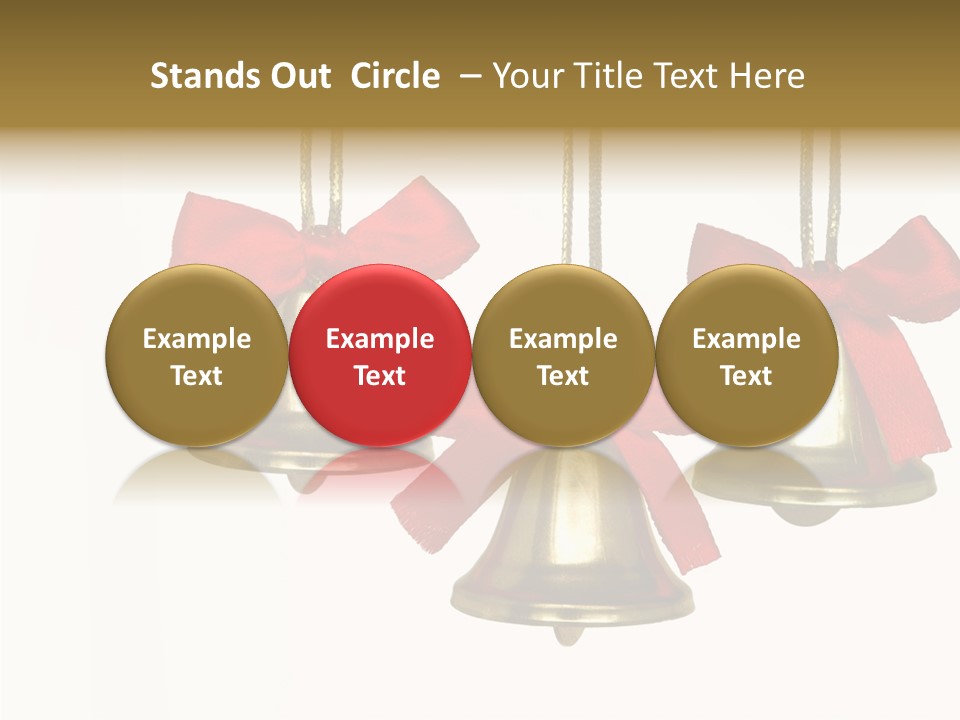 Closeup String Red PowerPoint Template