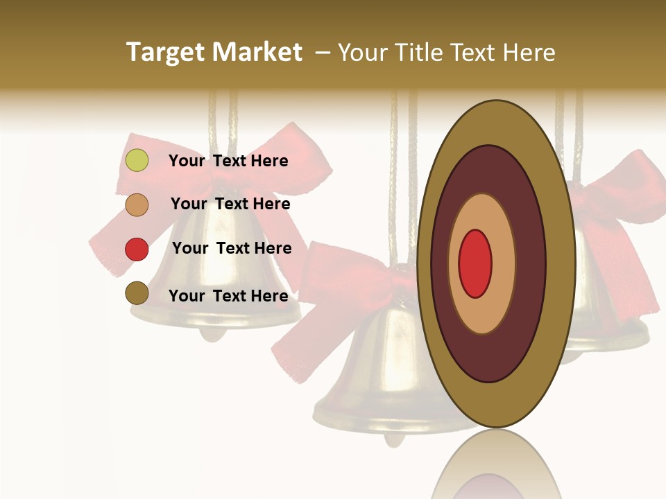 Closeup String Red PowerPoint Template