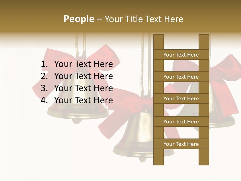 Closeup String Red PowerPoint Template