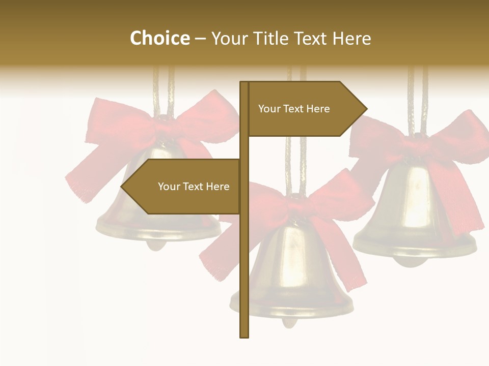 Closeup String Red PowerPoint Template