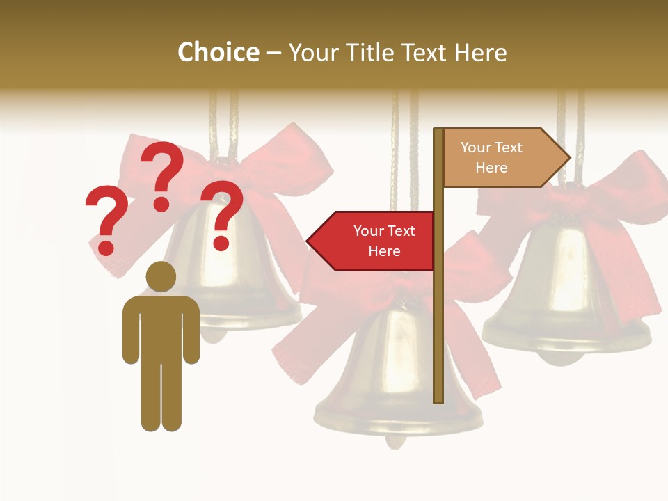 Closeup String Red PowerPoint Template