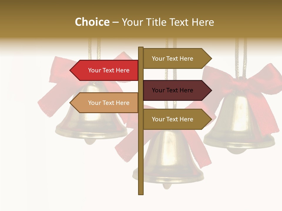 Closeup String Red PowerPoint Template