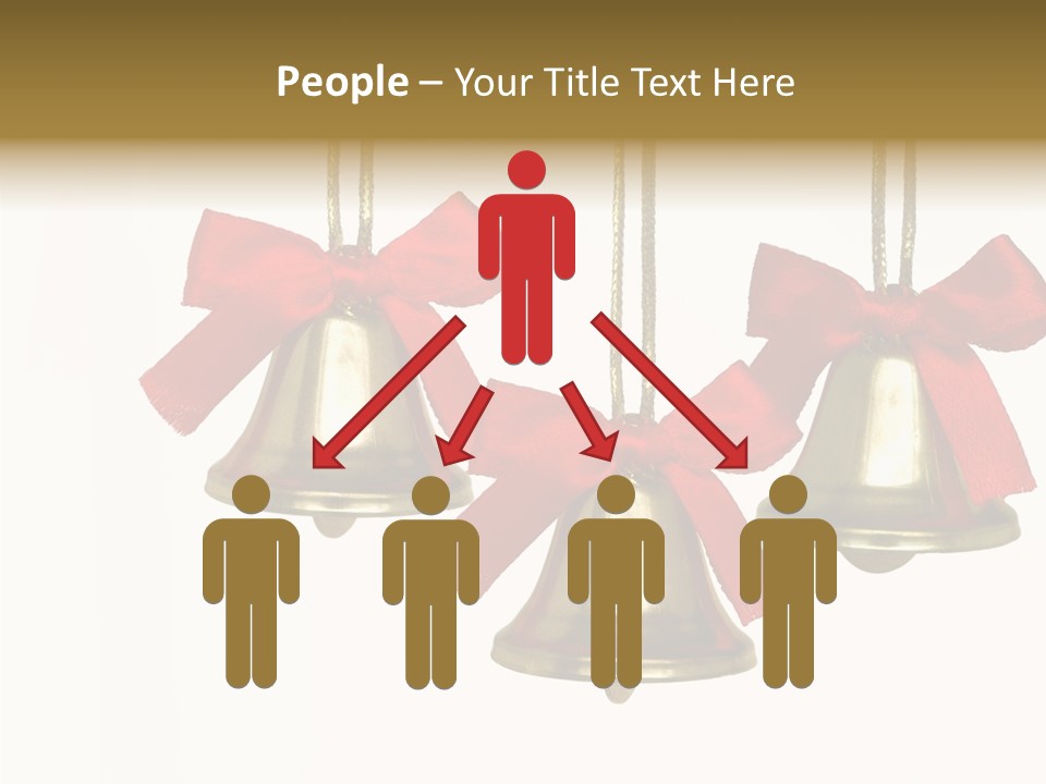 Closeup String Red PowerPoint Template