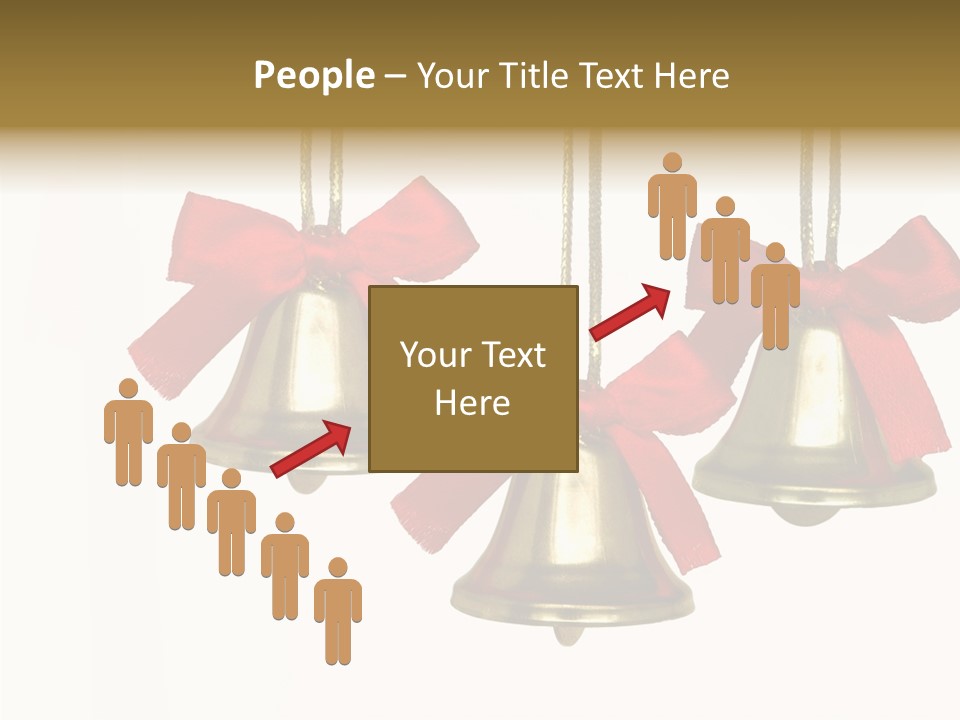 Closeup String Red PowerPoint Template