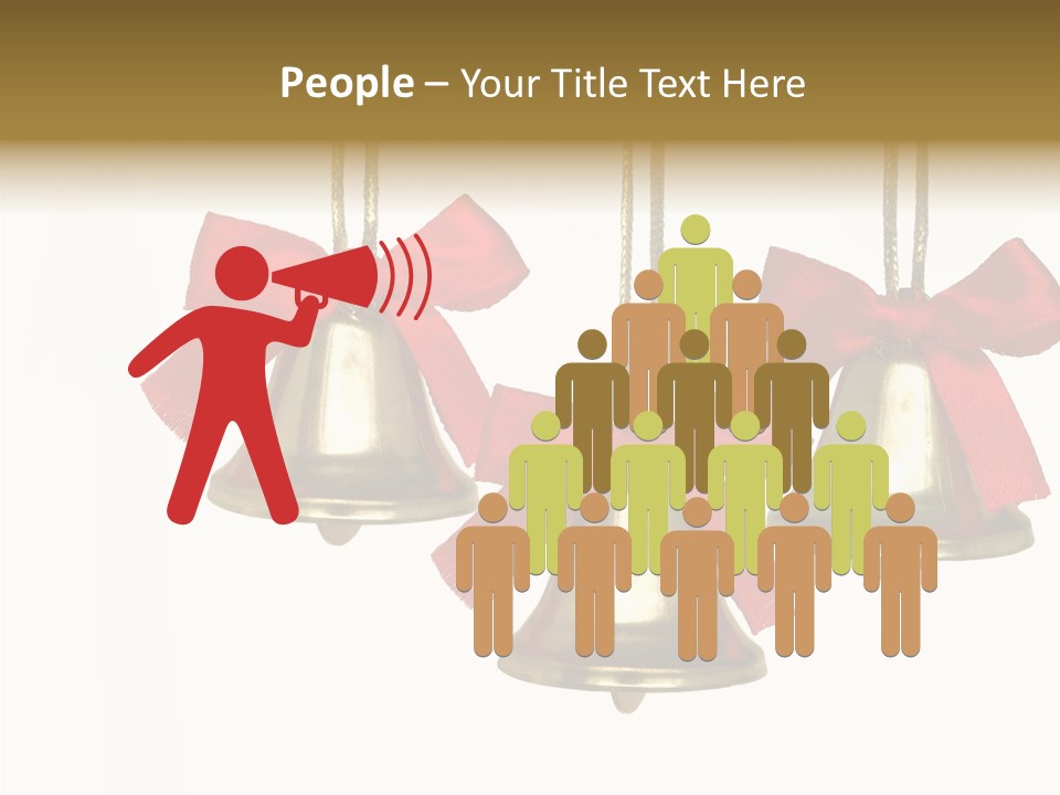 Closeup String Red PowerPoint Template