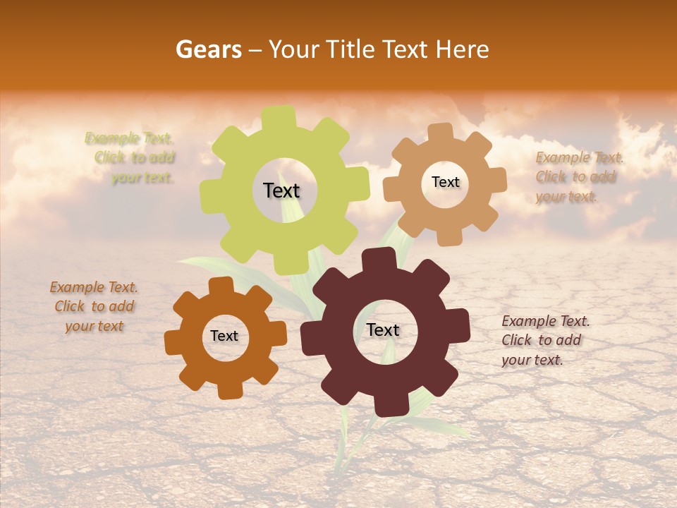 Heat Peace Young PowerPoint Template