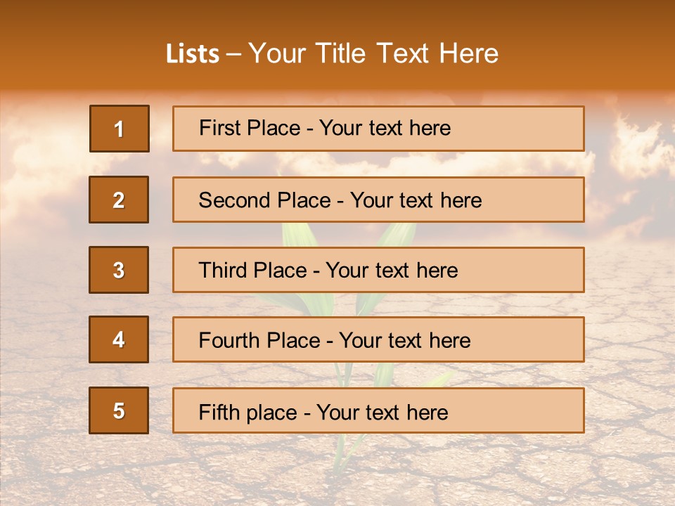 Heat Peace Young PowerPoint Template