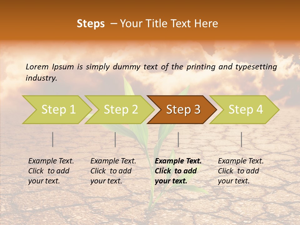 Heat Peace Young PowerPoint Template