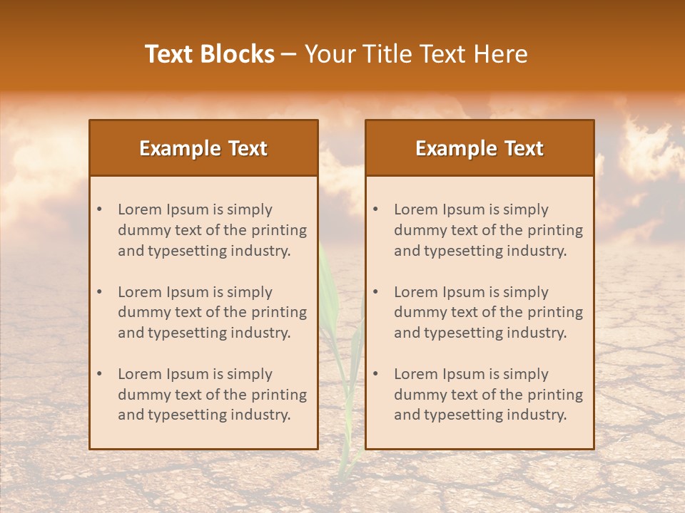 Heat Peace Young PowerPoint Template