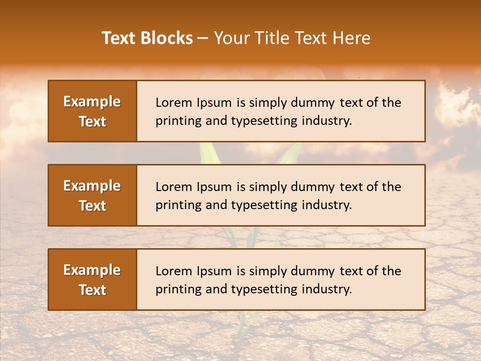 Heat Peace Young PowerPoint Template
