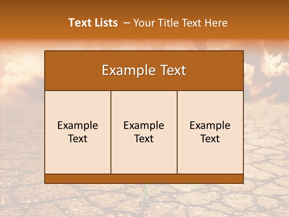 Heat Peace Young PowerPoint Template
