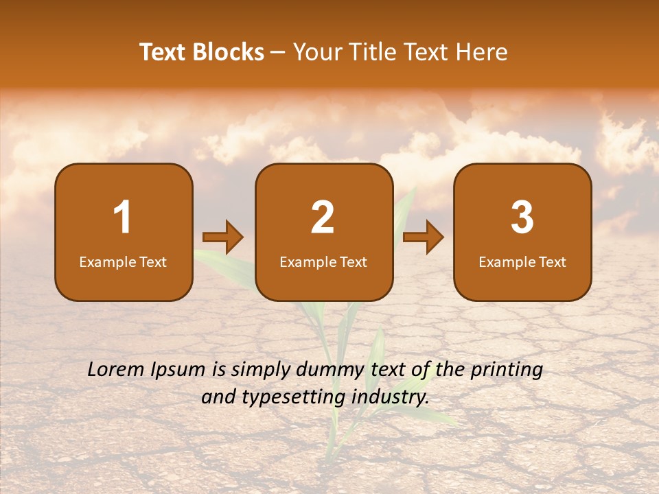 Heat Peace Young PowerPoint Template