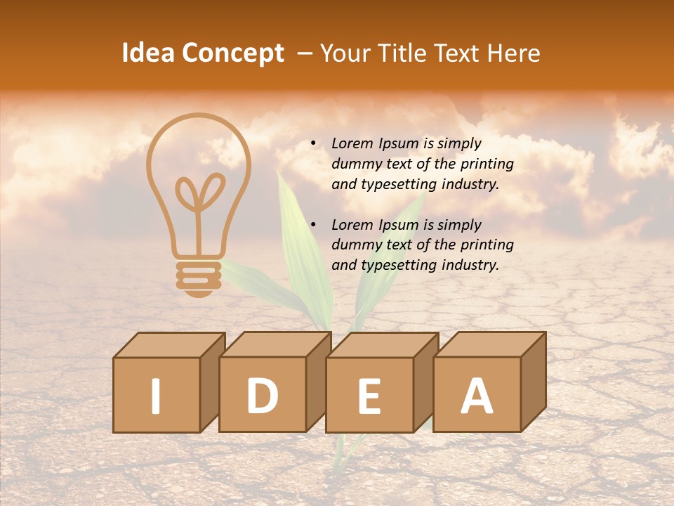 Heat Peace Young PowerPoint Template