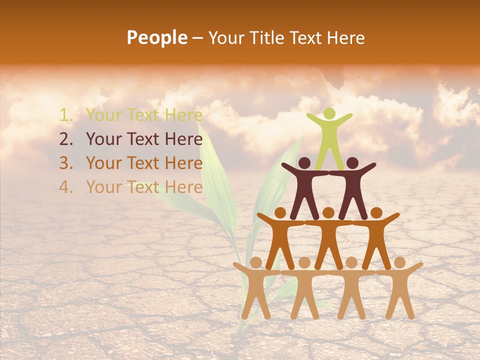 Heat Peace Young PowerPoint Template