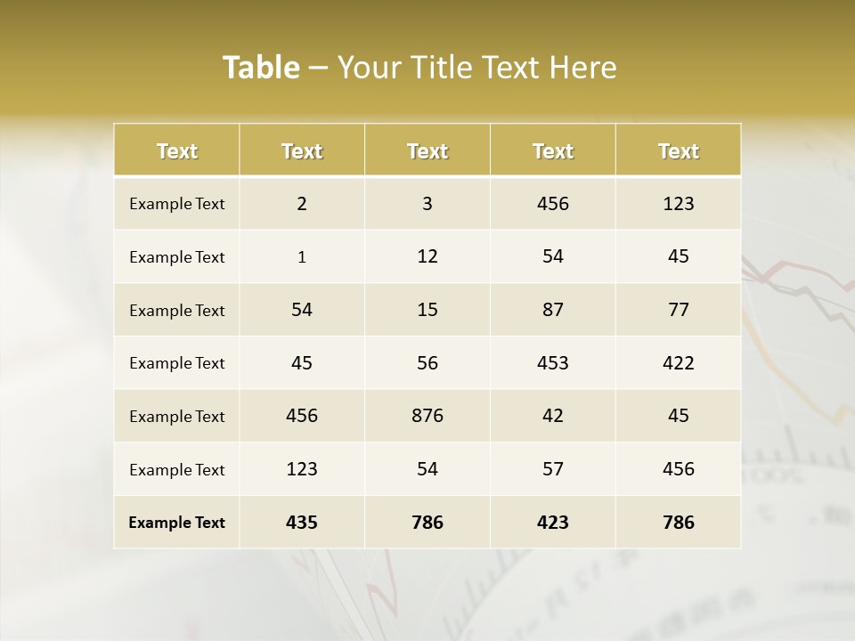 Value Compare Money PowerPoint Template